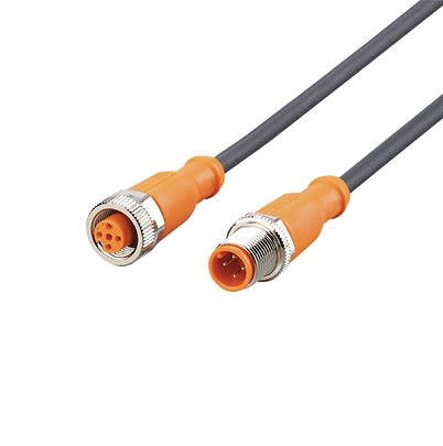 ifm electronic, EVC Series M12 Cable for Use with Sensor, CE Certified Standard [EVC010]; 594-832