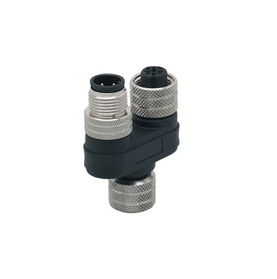 ifm electronic E1 Series Adapter, M12, 4 way, 4 port [E11569]; 594-860
