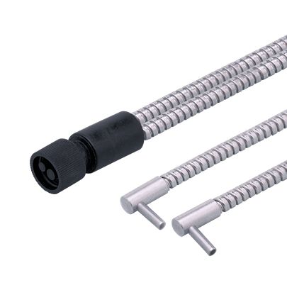 ifm electronic Through Beam Photoelectric Sensor, 120 mm (OKF), 120 mm (OUF), 400 mm (OOF), 990 mm (OCF) Detection Range [E20129]; 595-168