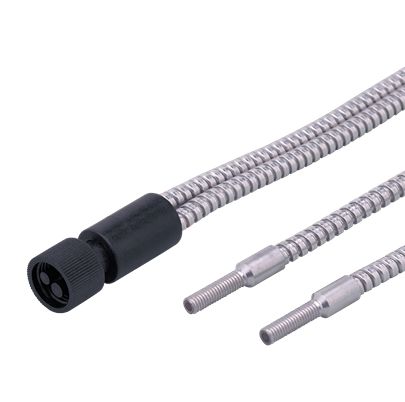 ifm electronic Through Beam Photoelectric Sensor, 120 mm (OKF), 120 mm (OUF), 400 mm (OOF), 1200 mm (OCF) Detection [E20128]; 595-193