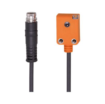 ifm electronic Through Beam Photoelectric Sensor, Rectangular Sensor, 0 → 1.5 m Detection Range [O7S200]; 595-240
