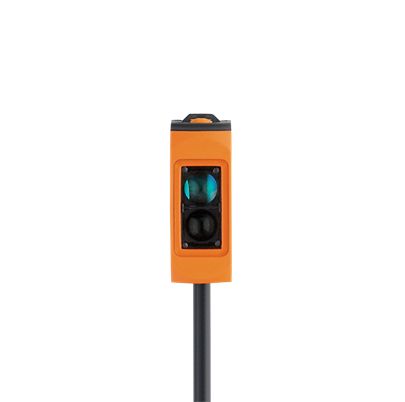 ifm electronic Diffuse Reflection Photoelectric Sensor, Rectangular Sensor, 5 → 500 mm Detection Range [O6T204]; 595-243