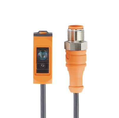 ifm electronic Diffuse Reflection Photoelectric Sensor, Rectangular Sensor, 1 → 200 mm Detection Range IO-LINK [O6H707]; 595-258