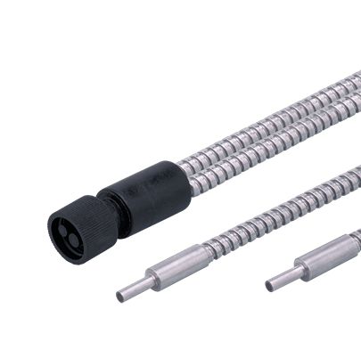 ifm electronic Through Beam Photoelectric Sensor, 120 mm (OKF), 120 mm (OUF), 400 mm (OOF), 1200 mm (OCF) Detection [E20130]; 595-333