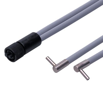 ifm electronic Through Beam Photoelectric Sensor, 120 mm (OKF), 120 mm (OUF), 400 mm (OOF), 1200 mm (OCF) Detection [E20493]; 595-338