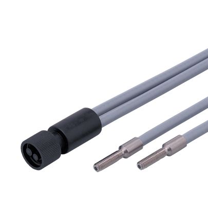 ifm electronic Through Beam Photoelectric Sensor, 120 mm (OKF), 120 mm (OUF), 400 mm (OOF), 1200 mm (OCF) Detection [E20505]; 595-339