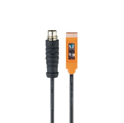 ifm electronic Diffuse Reflection Photoelectric Sensor, Rectangular Sensor, 0 → 180 mm Detection Range [O8T203]; 595-417