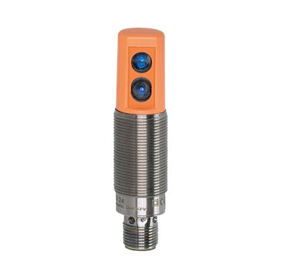 ifm electronic Diffuse Reflection Photoelectric Sensor, Barrel Sensor, 100 mm Detection Range [OG5123]; 595-428