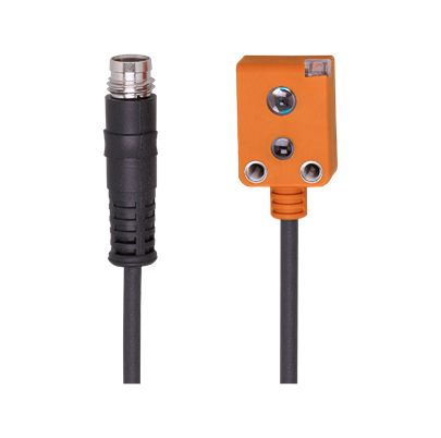 ifm electronic Diffuse Reflection Photoelectric Sensor, Rectangular Sensor, 5 → 30 mm Detection Range [O7H206]; 595-511