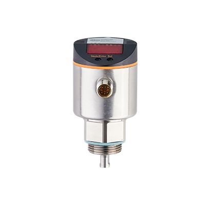 ifm electronic LR8 Series Radar Level Sensor, PNP Output, Threaded, Stainless Steel Body [LR8010]; 596-345