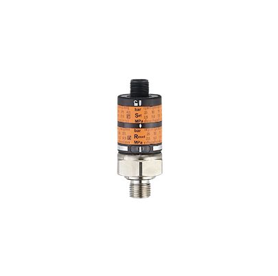 ifm electronic PK Series Pressure Switch, 0bar Min, 100bar Max, PNP Output, Relative Reading [PK6532]; 596-451