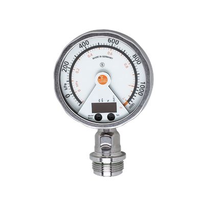 ifm electronic PG Series Pressure Sensor, -0.1MPa Min, 1MPa Max, Analogue Output, Relative, Vaccum Reading [PG2734]; 596-455