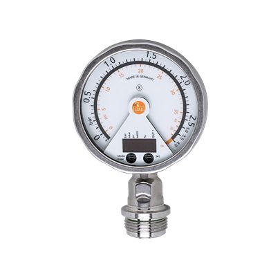 ifm electronic PG Series Pressure Sensor, -0.124bar Min, 2.5bar Max, Analogue Output, Relative Reading [PG2796]; 596-456