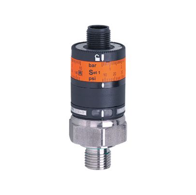 ifm electronic PK5 Series Pressure Sensor, 0bar Min, 400bar Max, PNP Output, Relative Reading [PK5520]; 596-460