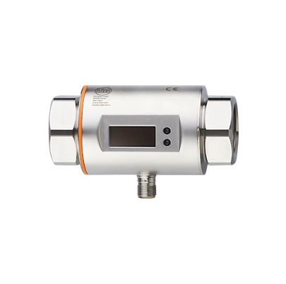ifm electronic SM8 Series Magnetic Inductive Flow Meter Flow Meter for Water, 6 gph Min, 1584 gph Max [SM8601]; 596-516