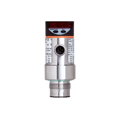 ifm electronic PF2 Series Pressure Sensor, -0.13bar Min, 2.5bar Max, 0 - 10 v, 4 - 20 mA, PNP/NPN Output, Relative [PF2956]; 596-663