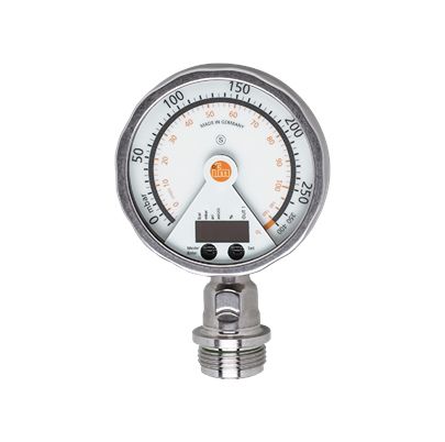 ifm electronic PG2 Series Pressure Sensor, -0.0124bar Min, 0.25bar Max, 4 -20mA, PNP/NPN Output, Relative Reading [PG2798]; 596-665