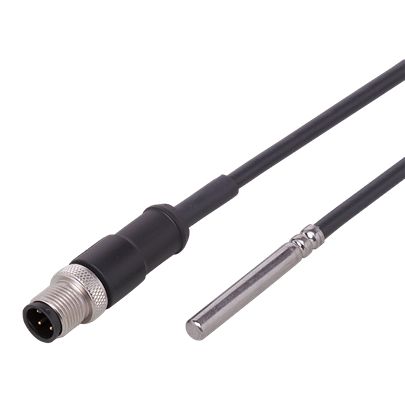 ifm electronic Temperature Sensor Temperature Sensor, 6mm Dia, 45mm Long, Clamp Adapter, ± 0.15 +90°C Max [TS9289]; 596-729