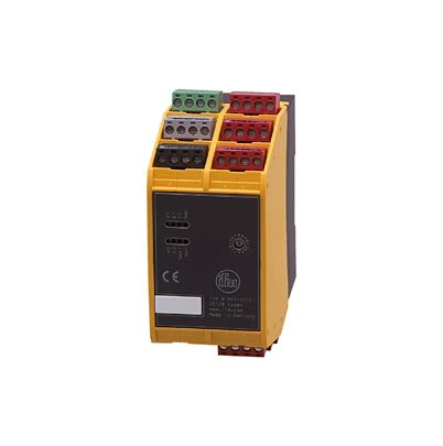 ifm electronic IFM Electronics G 2 Auxiliary Contacts Safety Relay 24V dc 5 Safety Contacts [G1502S]; 596-962