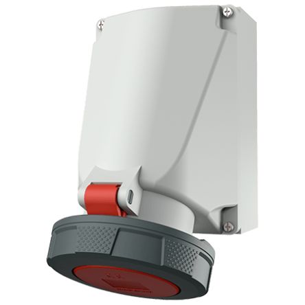 MENNEKES IP67 Industrial Interlock 5P, Earthing Position 6h, 63A, 400 V [136A]; 597-537