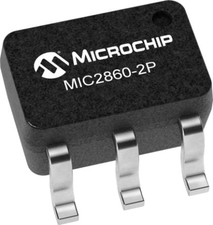 Microchip MIC2860-2PYC6-TR LED Driver IC, 3 → 5.5 V 6-Pin SC70 [MIC2860-2PYC6-TR]; 598-895