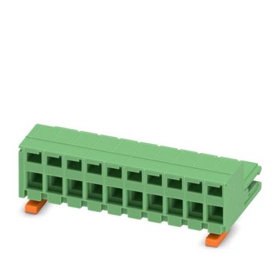 Phoenix Contact PCB Connector, 10-Contact, 5mm Pitch, PCB Mount, 1-Row, Spring Cage Termination [1883129]; 599-187