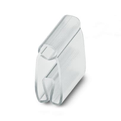 Phoenix Contact Slide On Cable Markers, Clear, 6 → 10mm Cable, for Conductor Marker Carrier, 1013054 [1013054]; 599-208