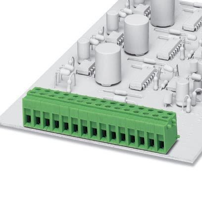 Phoenix Contact PCB Terminal Block, 1-Contact, 5mm Pitch, Wave Soldering, 1-Row, Plug In, Screw Termination [1701023]; 599-217