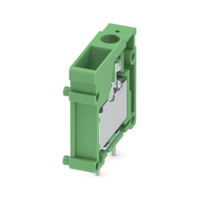 Phoenix Contact PCB Terminal Block, 1-Contact, 6.35mm Pitch, Wave Soldering, 1-Row, Plug In, Screw Termination [1703063]; 599-218