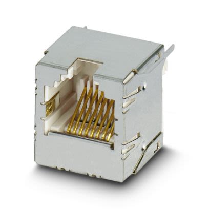 Phoenix Contact Data Connector for use with PCB RJ45 Connector [1653090]; 599-222