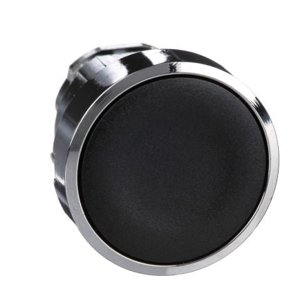 Schneider Electric Harmony Series Black Spring Return Push Button Head, 22mm Cutout, IP66, IP67, IP69, IP69K [ZB4BA2TQ]; 599-646