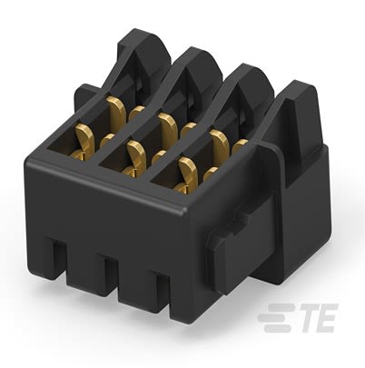 TE Connectivity 2483 Series Straight Cable Mount Housing, 3-Contact, 1-Row, 0.8mm Pitch, Wire Termination [2483193-3]; 600-489