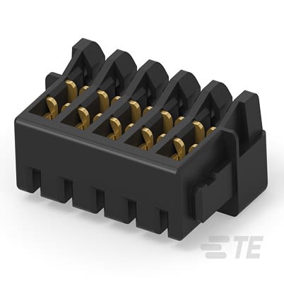 TE Connectivity 2483 Series Straight Cable Mount Housing, 5-Contact, 1-Row, 0.8mm Pitch, Wire Termination [2483193-5]; 600-491