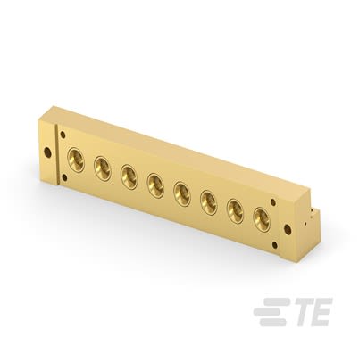 Linx 2441 Series, Plug Board Mount SMPM Connector, PCB Termination, Straight Body [2441483-1]; 600-511