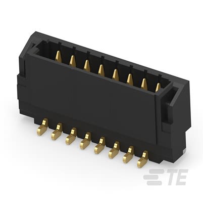TE Connectivity 2483 Series Vertical Surface PCB Header, 8 Contact(s), 0.8 mm Pitch, 1 Row(s), Shrouded [2483180-8]; 600-520
