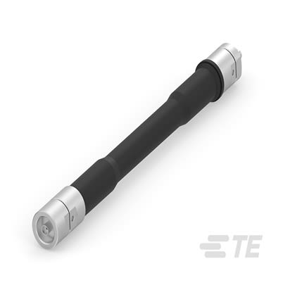 Linx RF CA Series Female 1.85 mm Jack to Female 1.85 mm Jack, 10.67m, Custom Cable Coaxial, Terminated50 Ω [2441456-1]; 600-545