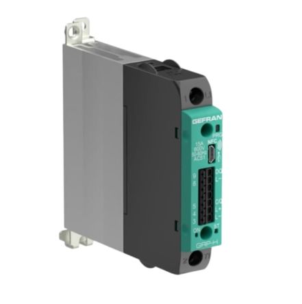 Gefran GRP-H Series Solid State Relay, 50 A Load, DIN Rail Mount, 480 V ac Load, 530 V ac Control [GRP-50-48-AN-1-0-0-1-0-0]; 601-309