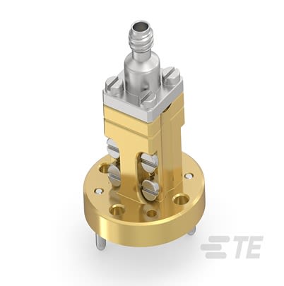 Linx 2441 Series Board Mount Circular Coaxial Connector, Screw Termination, Straight Body [2441516-1]; 602-031