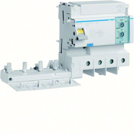 Hager BTH RCCB, 125A, 4P Pole, Type A-HI [BTH480E]; 602-085