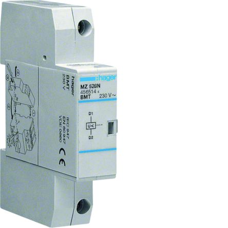 Hager Motor Protection Unit, 230 V [MZ528N]; 602-144