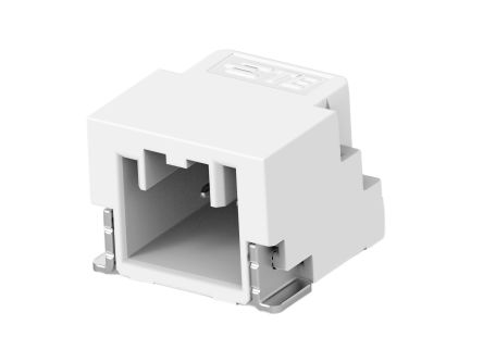 TE Connectivity ERNI MicroCon Series Right Angle Surface PCB Header, 12 Contact(s), 0.8 mm Pitch, 2 Row(s), Shrouded [2360538-2]; 602-263