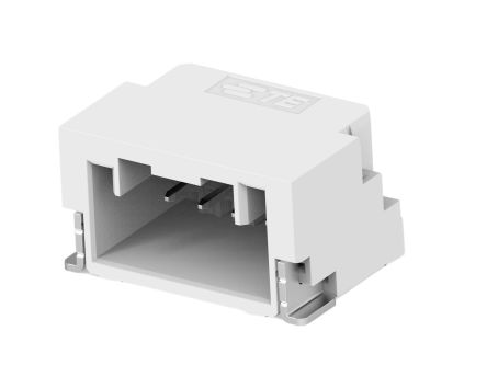 TE Connectivity GRACE INERTIA 1.25 Series Right Angle Surface PCB Header, 4 Contact(s), 1.25 mm Pitch, 1 Row(s), [2360538-4]; 602-265