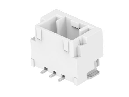 TE Connectivity GRACE INERTIA 1.25 Series Vertical Surface PCB Header, 3 Contact(s), 1.25 mm Pitch, 1 Row(s), Shrouded [2360547-3]; 602-281