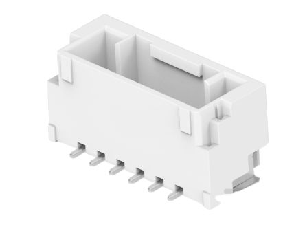 TE Connectivity GRACE INERTIA 1.25 Series Vertical Surface PCB Header, 6 Contact(s), 1.25 mm Pitch, 1 Row(s), Shrouded [2360547-6]; 602-284