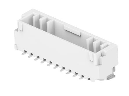 TE Connectivity GRACE INERTIA 1.25 Series Vertical Surface PCB Header, 11 Contact(s), 1.25 mm Pitch, 1 Row(s), Shrouded [1-2360547-1]; 602-289