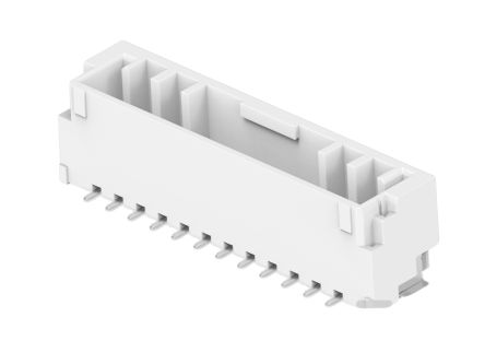 TE Connectivity GRACE INERTIA 1.25 Series Vertical Surface PCB Header, 12 Contact(s), 1.25 mm Pitch, 1 Row(s), Shrouded [1-2360547-2]; 602-290