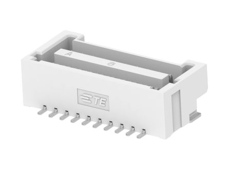 TE Connectivity, Grace Inertia 1.25 PCB Header, 1.25mm Pitch, 20 Way, 2 Row Straight, Vertical [2-2456589-0]; 602-291