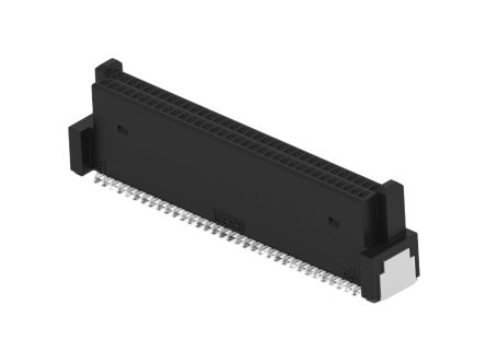 ERNI ERNI MicroCon Series Vertical Surface Mount PCB Socket, 68-Contact, 2-Row, 0.8mm Pitch, Surface Mount Termination [294031-E]; 602-329