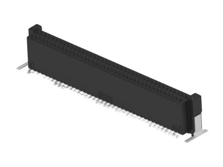 ERNI ERNI MicroCon Series Vertical Surface Mount PCB Socket, 80-Contact, 2-Row, 0.8mm Pitch, Surface Mount Termination [294020-E]; 602-330