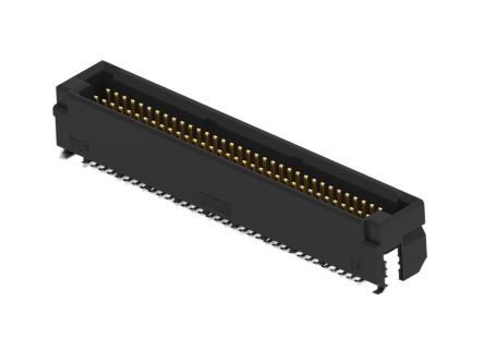ERNI ERNI MicroCon Series Vertical Surface PCB Header, 68 Contact(s), 0.8 mm Pitch, 2 Row(s), Shrouded [294152-E]; 602-337
